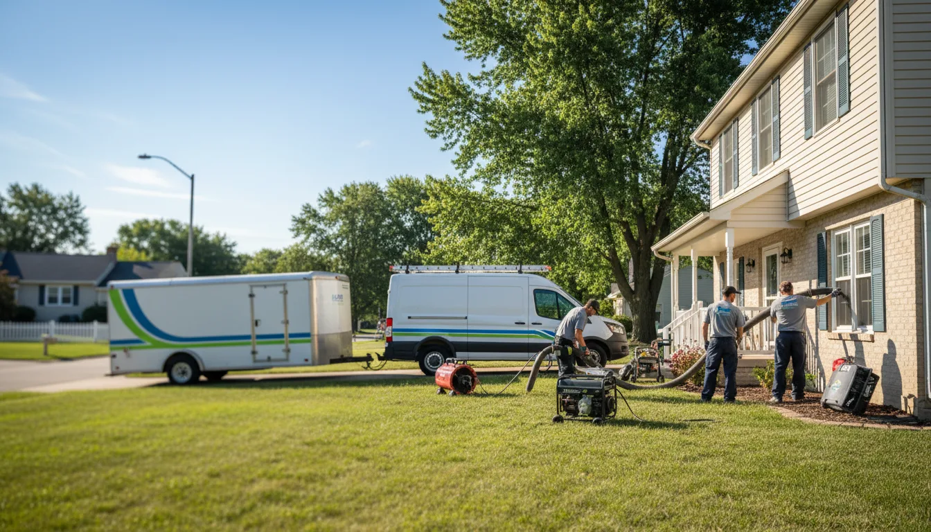 Flooded Basement Restoration And Cleanup With Repair in Swanton, NE near me